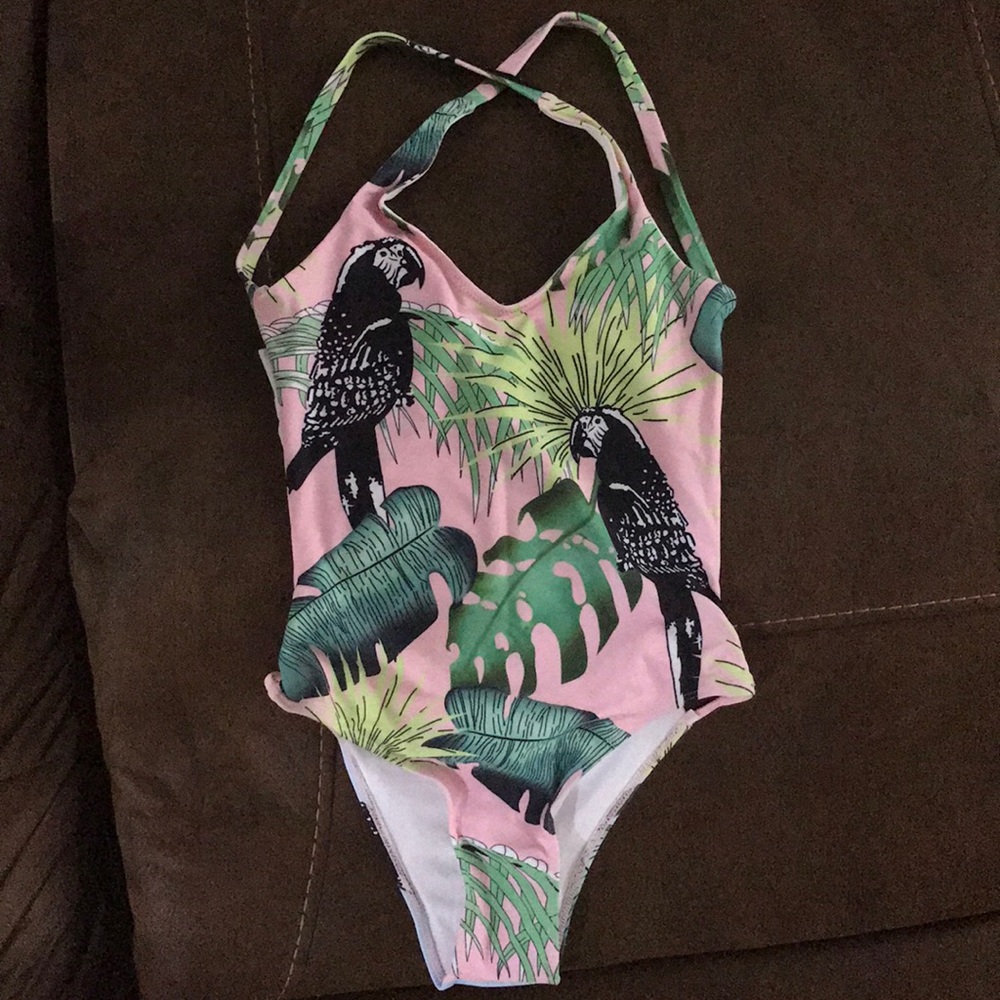 One piece bathing suit